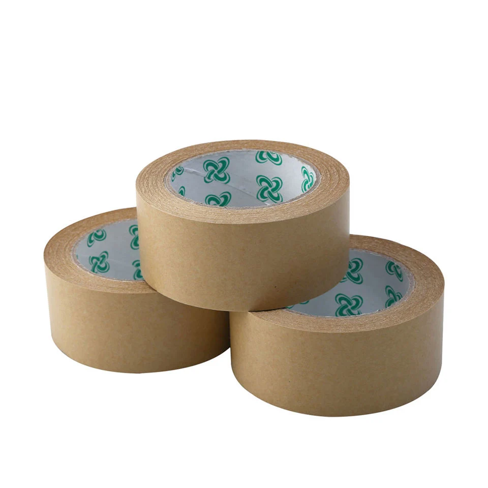 Best Selling Printing Fiber Reinforced Water Active Kraft Paper Tape with High Quality